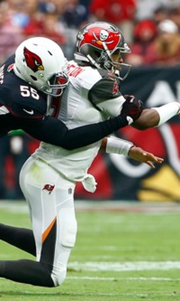 Peterson gives Arizona a run game, Tampa rally falls short